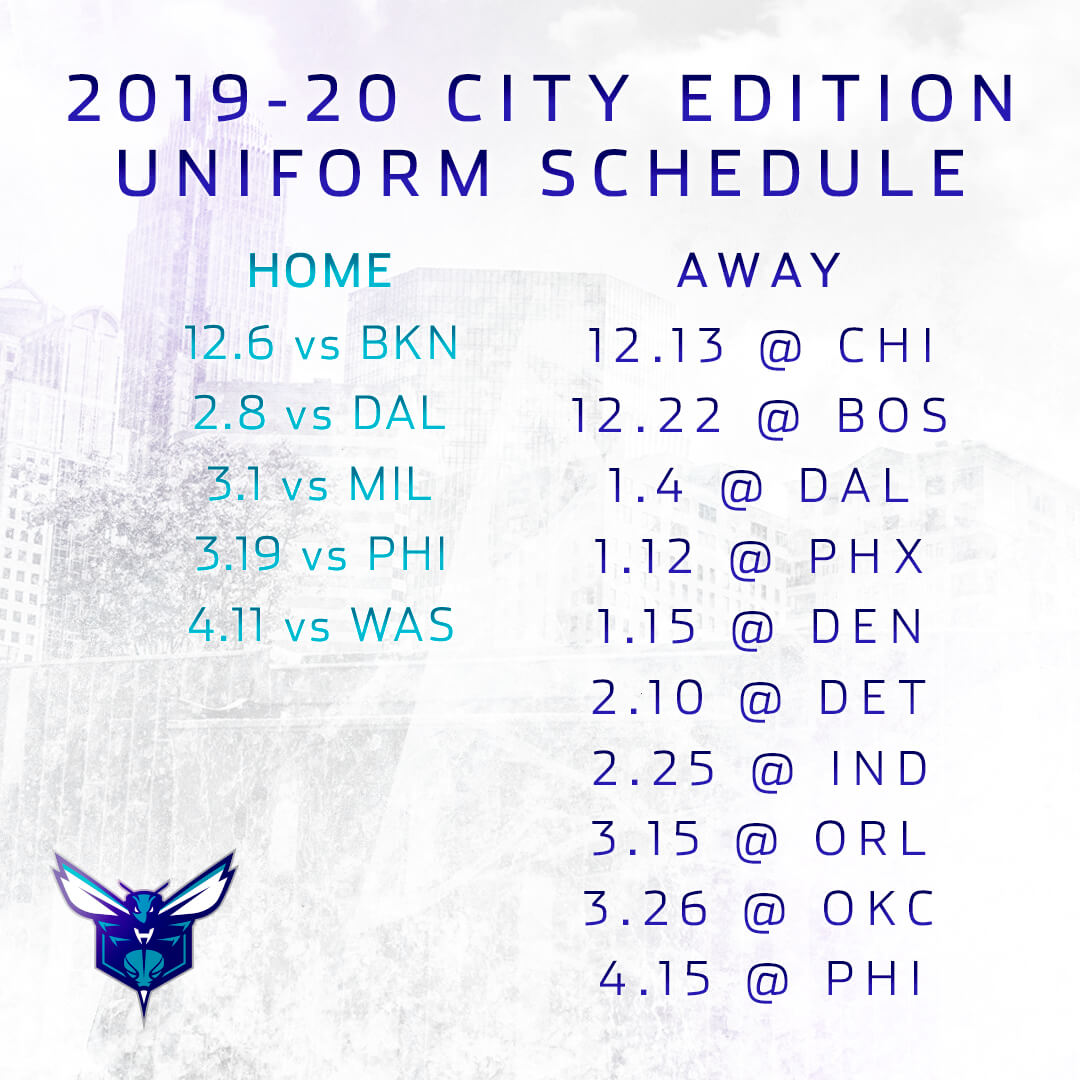 Hornets Unveil New, Cool Gray City Edition Uniform