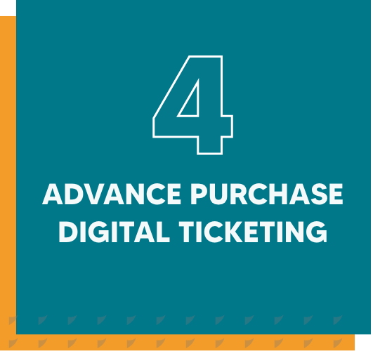 advance purchase digital ticketing